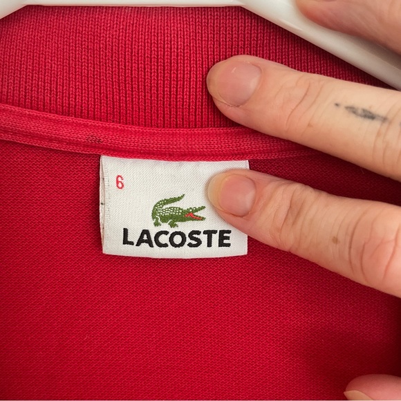 LACOSTE Men’s Polo Size 6 - Picture 3 of 4